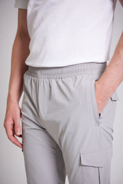 Men Cargo Pant Mid Grey